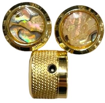 Silver Metal Potency Knob